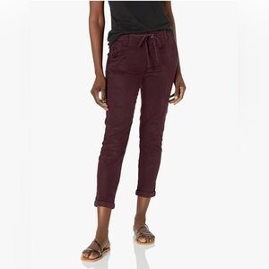 PAIGE Women's Christy Off Duty High Rise Tapered Pant W/Grosgrain Side Stripe 29